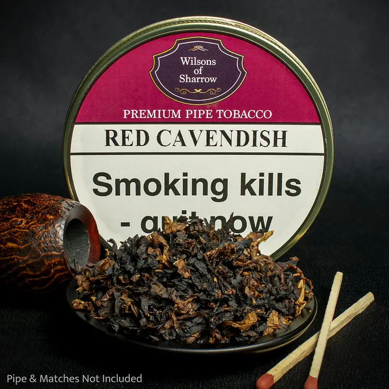 Wilsons Of Sharrow Red Cavendish Pipe Tobacco (Cherry) - 50G Tin 1