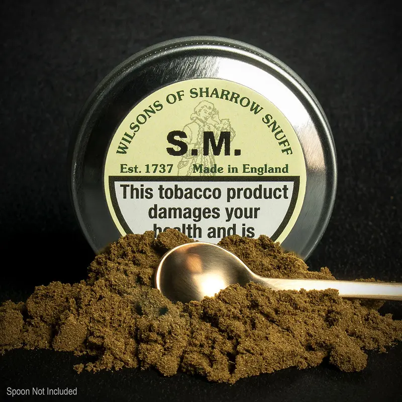 Wilsons Of Sharrow S.M. (Eucalyptus & Menthol) Snuff - 10G Tin (Medium) 1