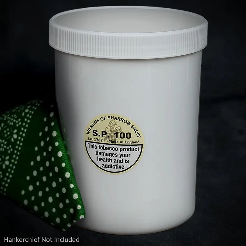 Wilsons Of Sharrow S.P. 100 (Citrus) Snuff - 1Lb Drum 1