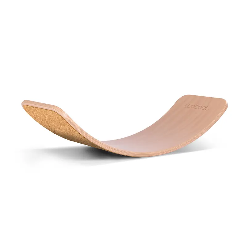 Wobbel Board Beech Wood Cork 1