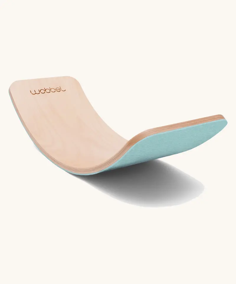 Wobbel Board Original Beech Wood - Eko Felt 1