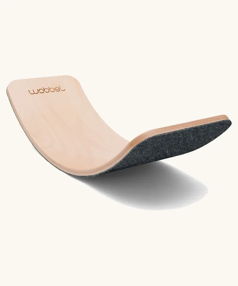 Wobbel Board Original Beech Wood - Wool Felt 2