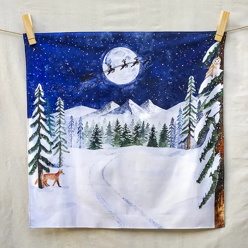 Wonderie Christmas Play Cloth - One Starry Winter's Night 1