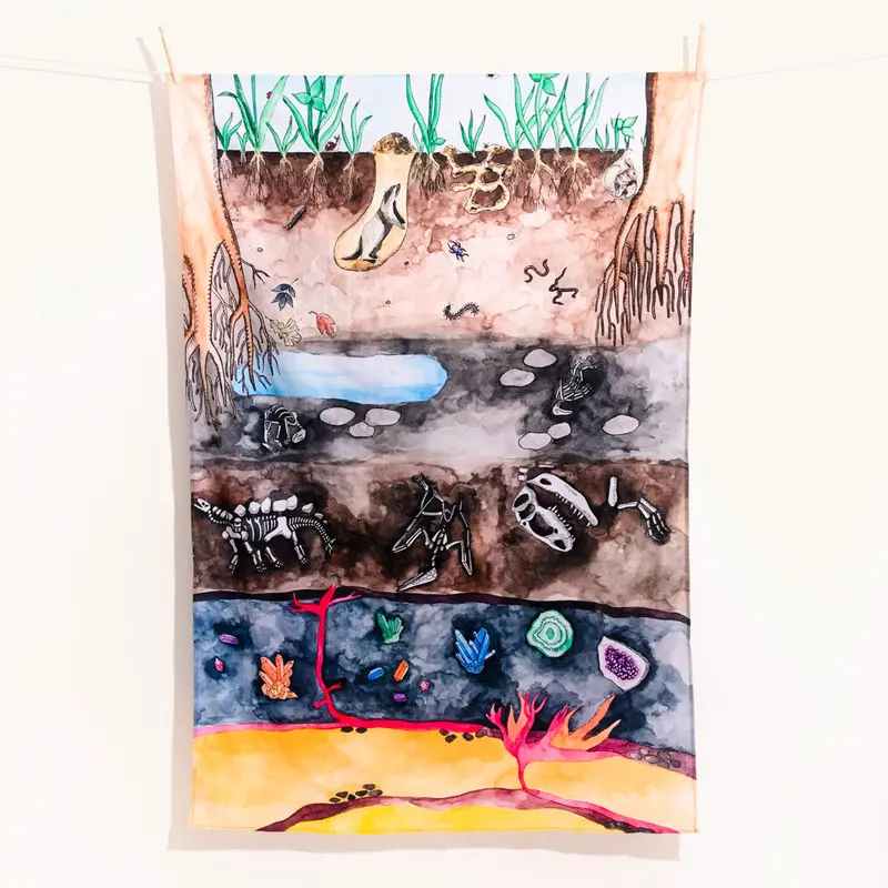 Wonderie Giant Play Cloth - Beneath My Feet 1