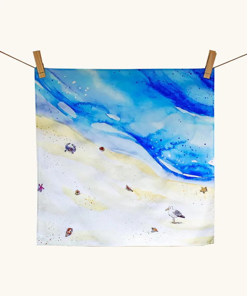 Wonderie Play Cloth - A Day At The Beach 1