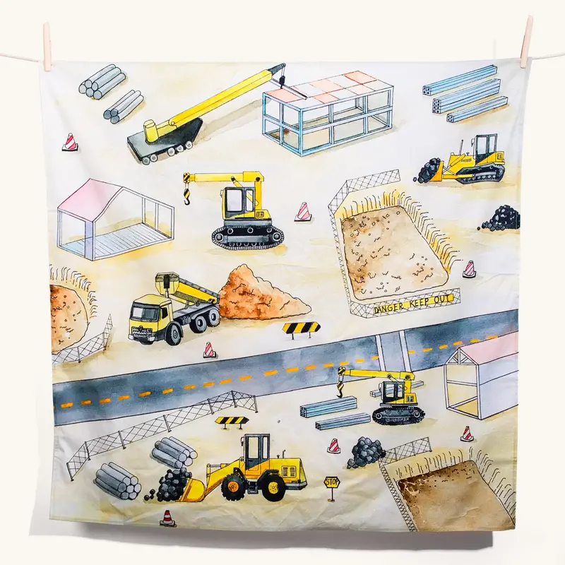 Wonderie Play Cloth - Building Site 1