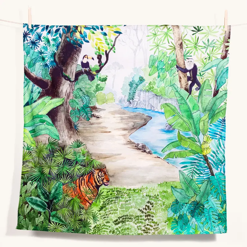 Wonderie Play Cloth - Deep In The Jungle 1