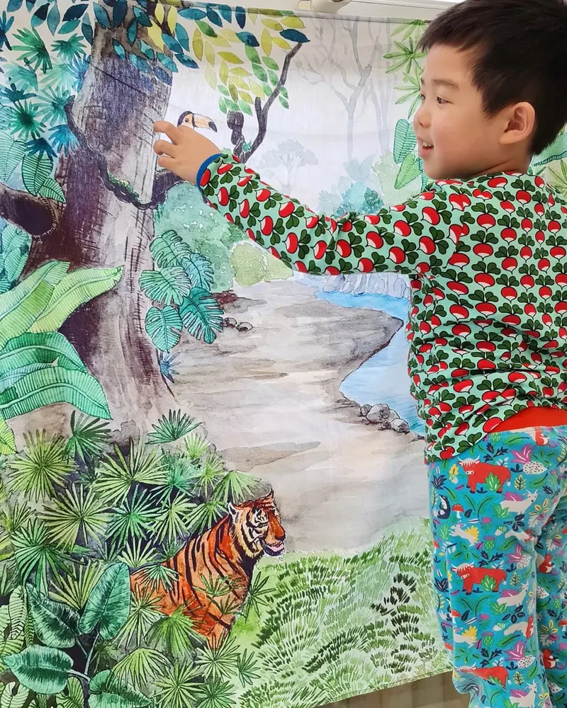 Wonderie Play Cloth - Deep In The Jungle 2