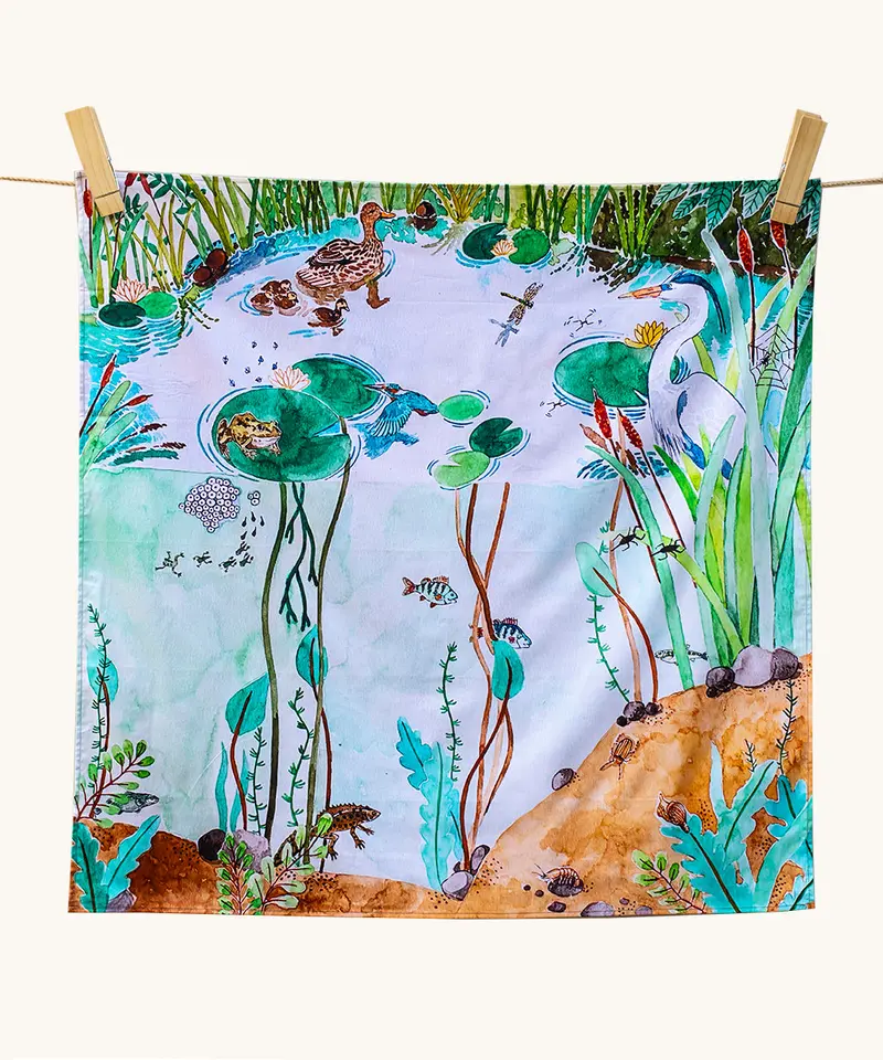 Wonderie Play Cloth - Down By The Pond 1