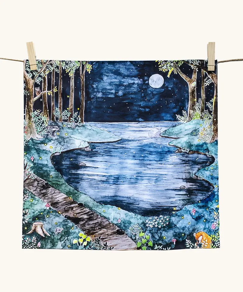 Wonderie Play Cloth - Moonlight Forest 1