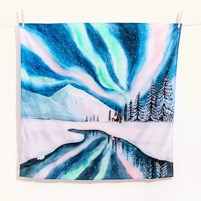 Wonderie Play Cloth - Northern Lights 1