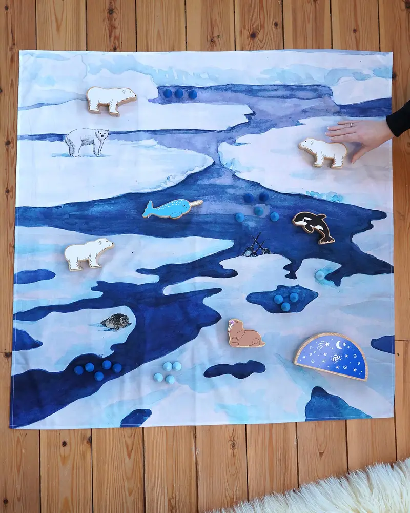 Wonderie Play Cloth - The Frozen Land 2