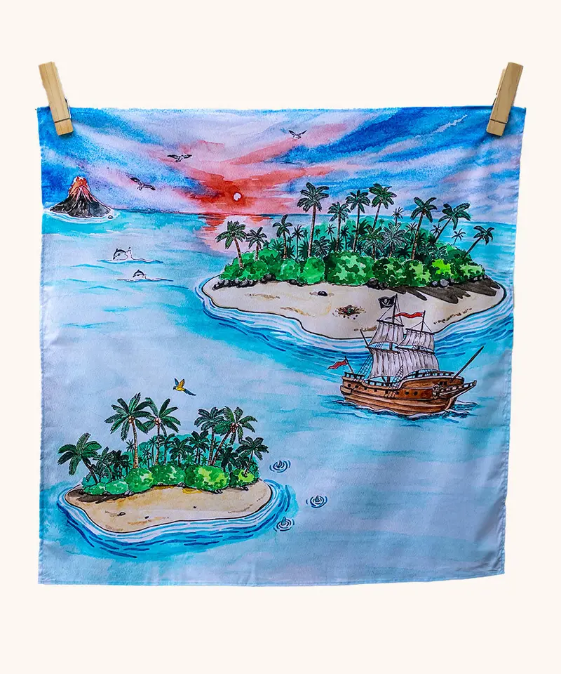 Wonderie Play Cloth - The Lost Island 1