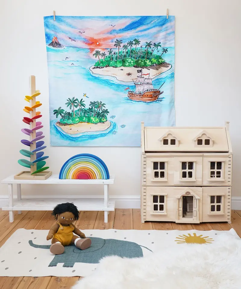 Wonderie Play Cloth - The Lost Island 2