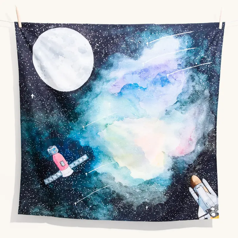 Wonderie Play Cloth - To The Moon 1