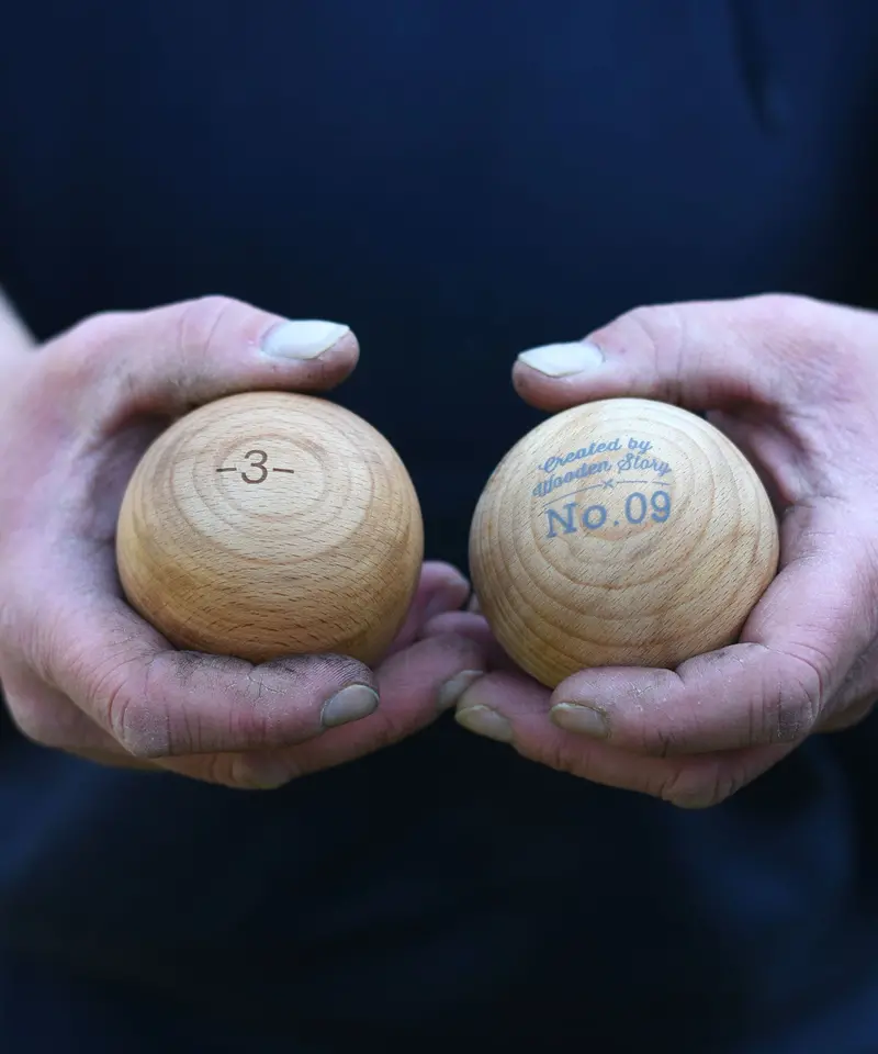 Wooden Story Boules Game 2
