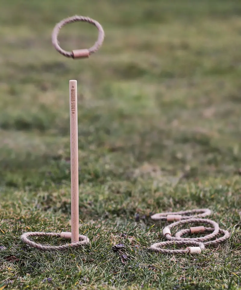 Wooden Story Loop Toss Game 1