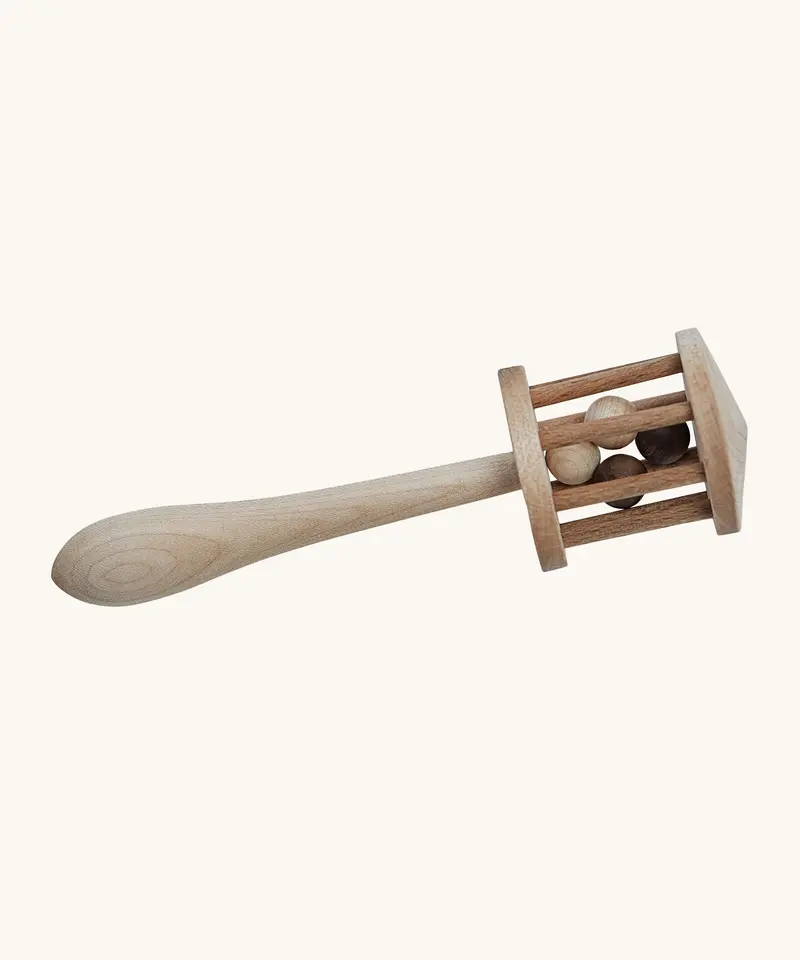 Wooden Story Rattle - Nighthawk 1