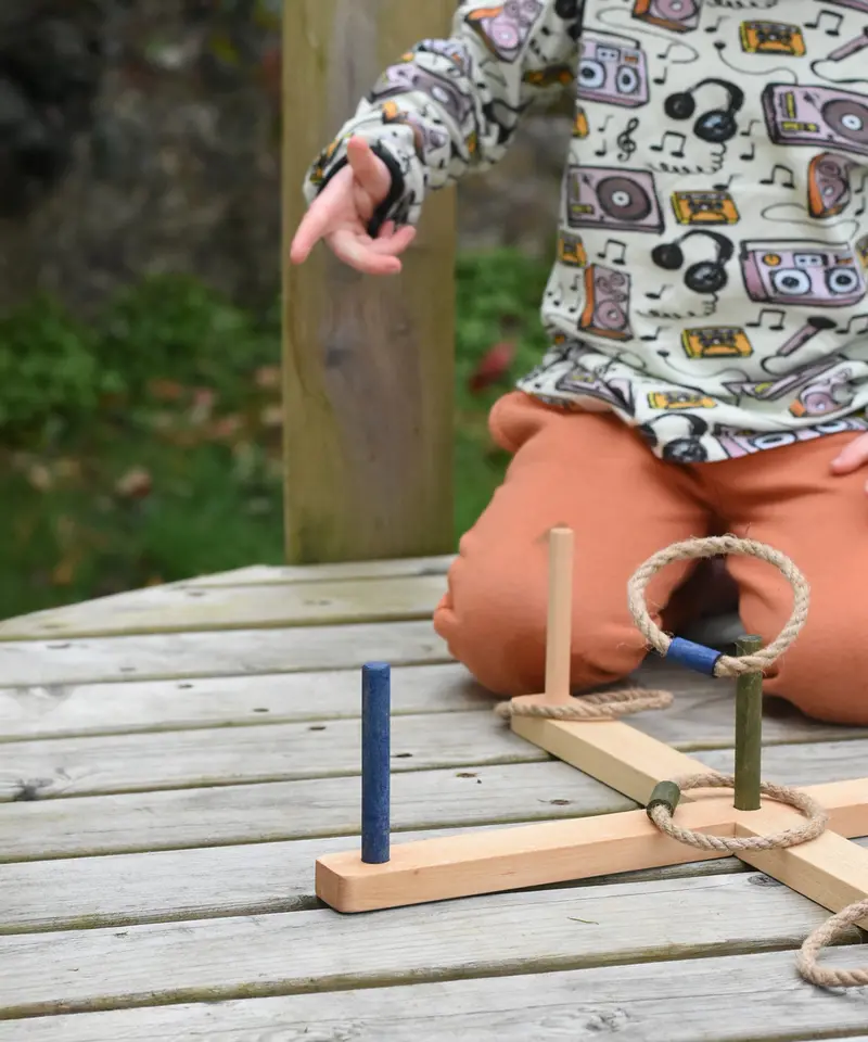 Wooden Story Ring Toss Game 2