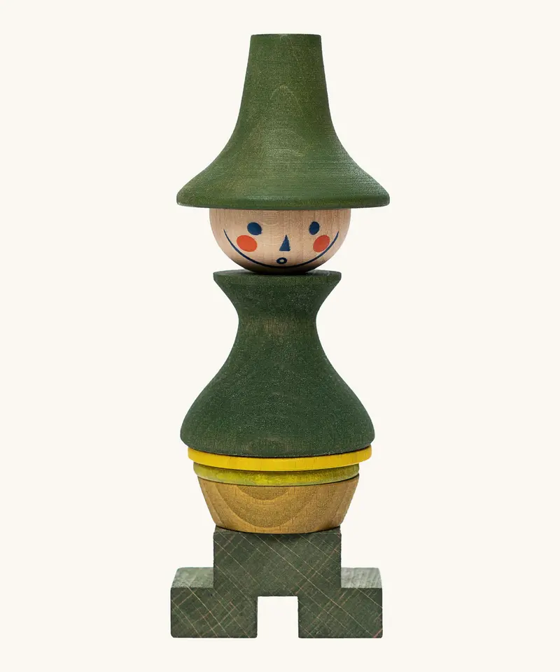Wooden Story Stacking Toy Stick Figure - No7 1