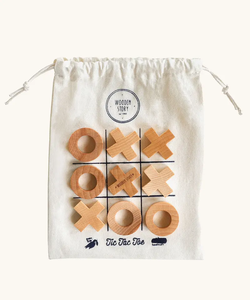 Wooden Story Tic Tac Toe 1