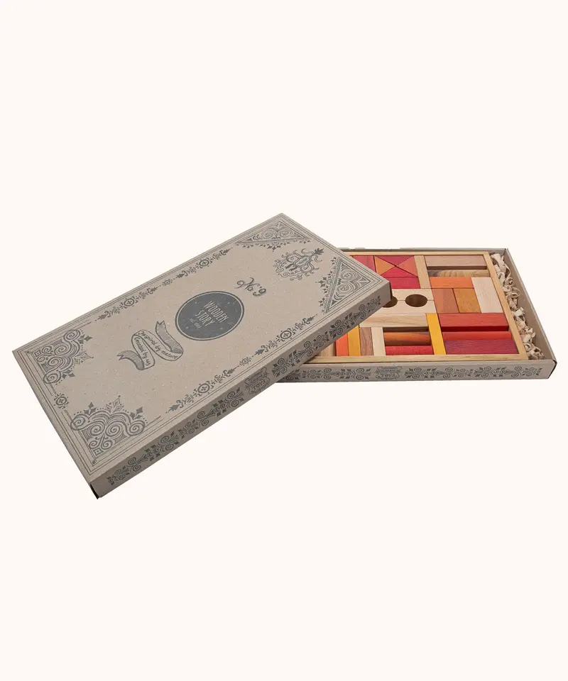 Wooden Story Warm Blocks - 54 Tray 2