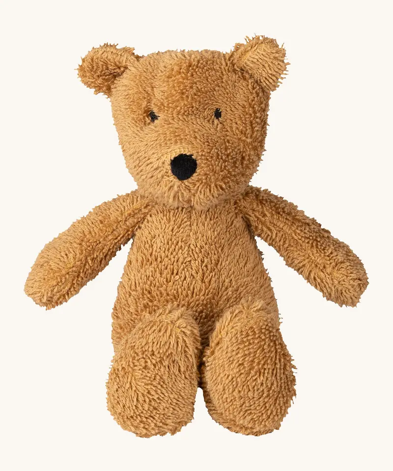 Wooly Organic My First Teddy - Caramel Brown 1