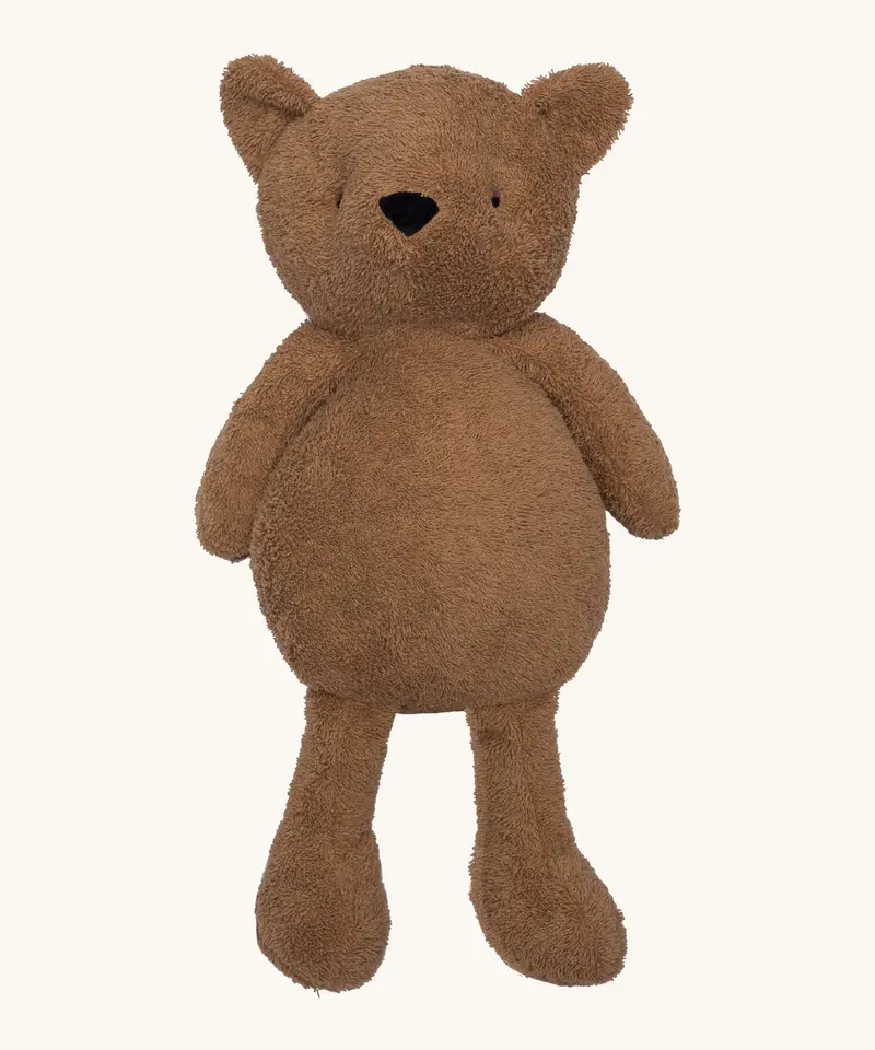 Wooly Organic Teddy Bear - Caramel Brown 2