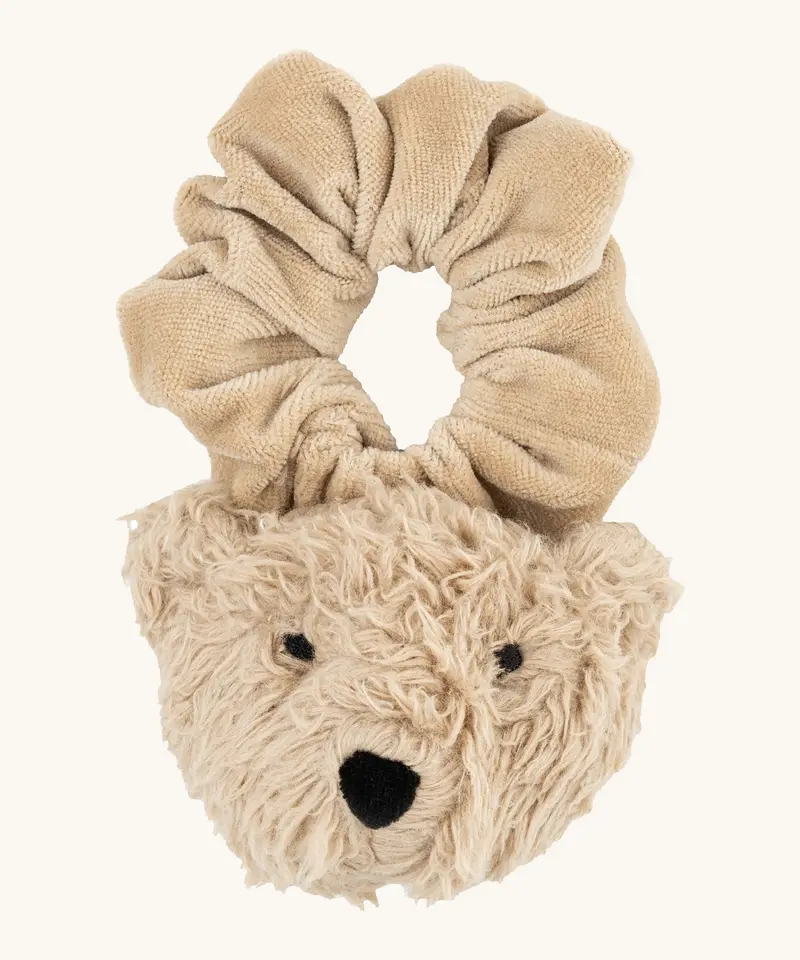 Wooly Organic Teddy Scrunchie - Savannah 1