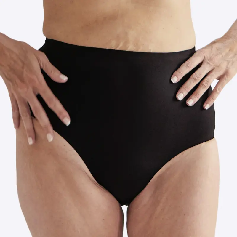 Wuka High Waist Incontinence Pants - Black 1