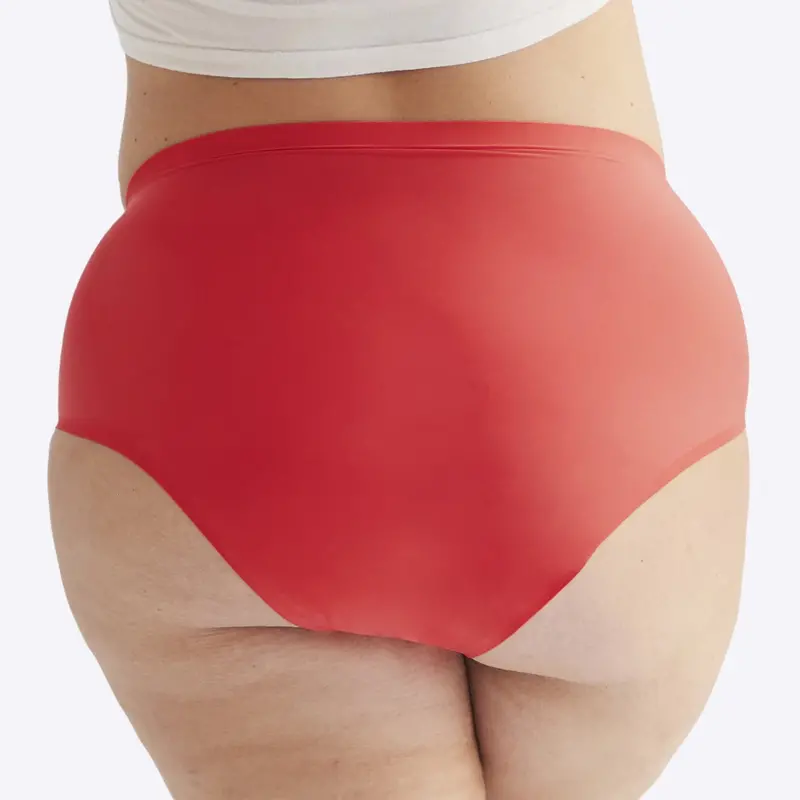 Wuka High Waist Incontinence Pants - Coral Pink 2