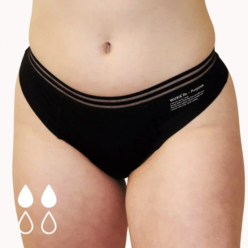 Wuka Re-Purpose Brazilian Thong Period Pants - Light Flow 1
