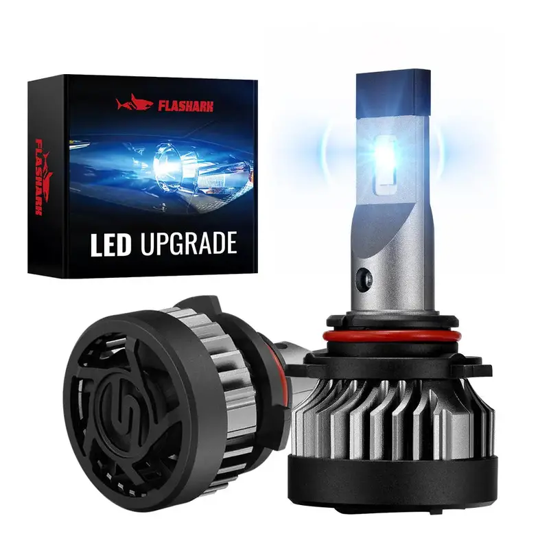 X2 9006/Hb4 150W 6500K White Ip67 Led Headlight Bulbs 2Pcs 1