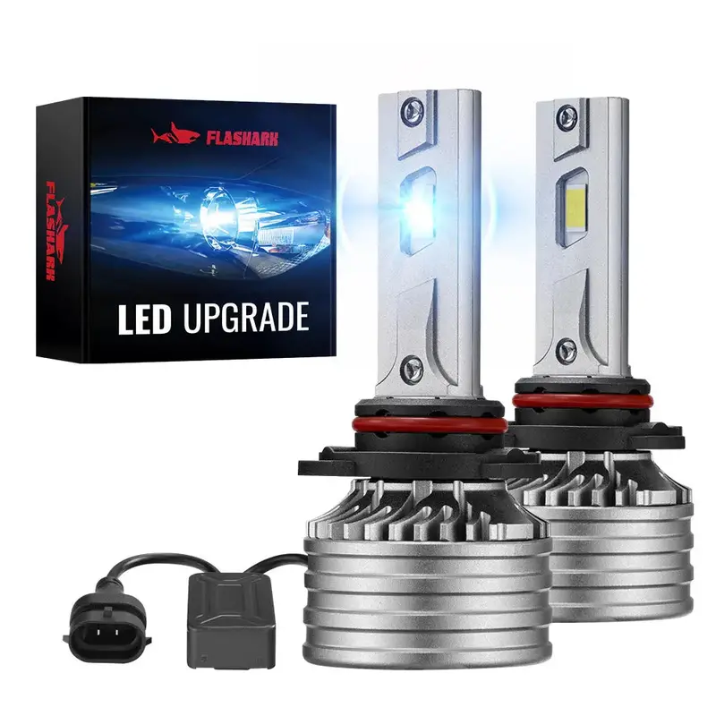 X4i 9005/Hb3 110W 6500K 28000Lm White Ip67 Led Headlight Bulbs 2Pcs 1