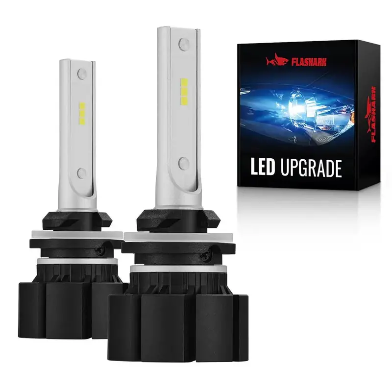 Xf1 880 6000K 6000Lm Led Fog Light Bulbs White 2Pcs 1