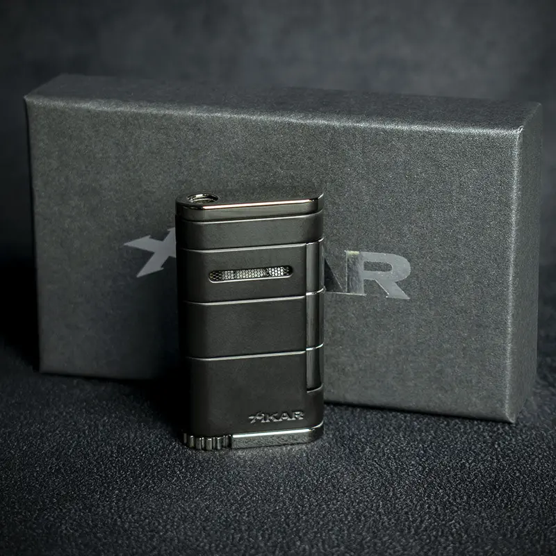 Xikar Allume Single Jet Cigar Lighter - Black 1