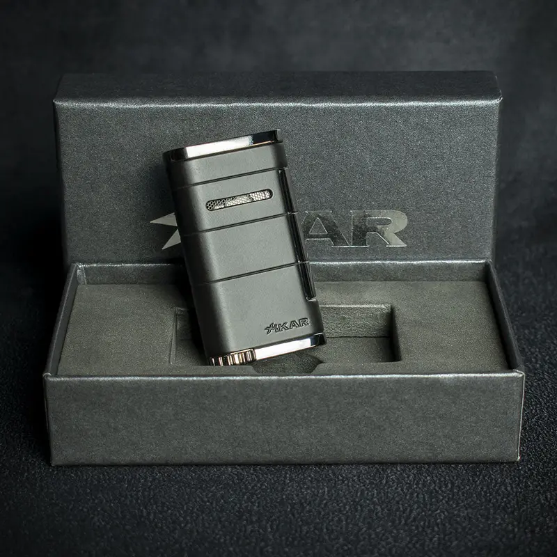 Xikar Allume Single Jet Cigar Lighter - Black 2