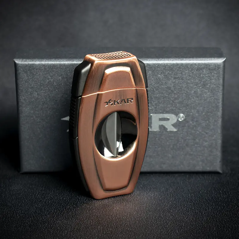 Xikar Flip Dual Cigar Cutter - Bronze 1