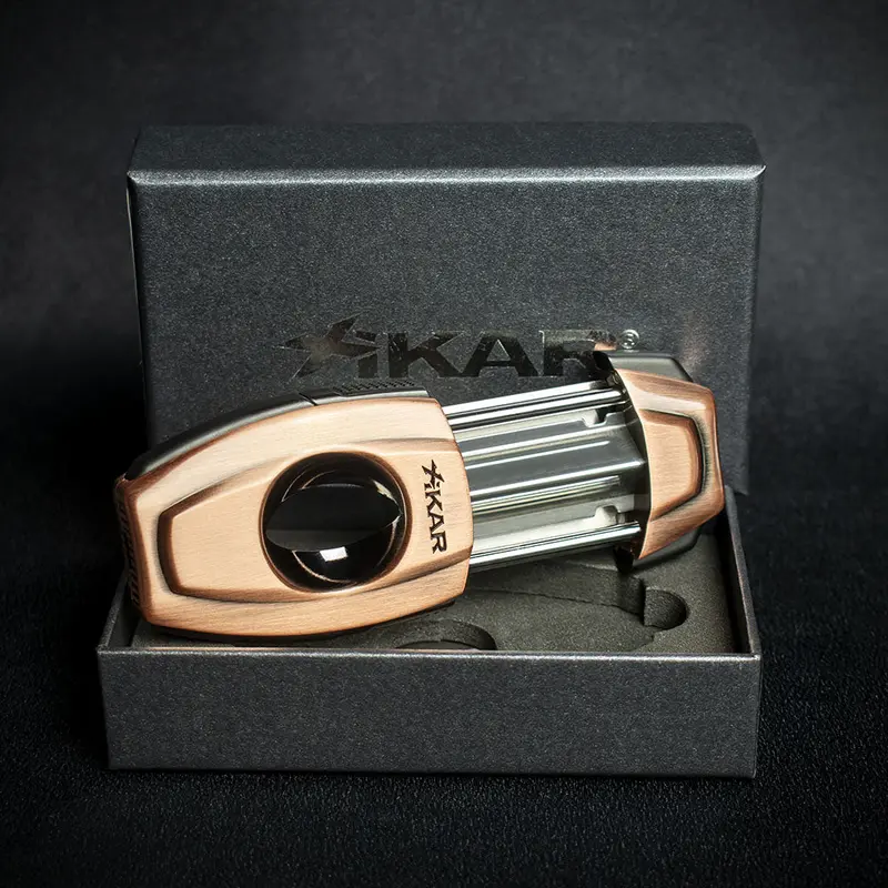 Xikar Flip Dual Cigar Cutter - Bronze 2