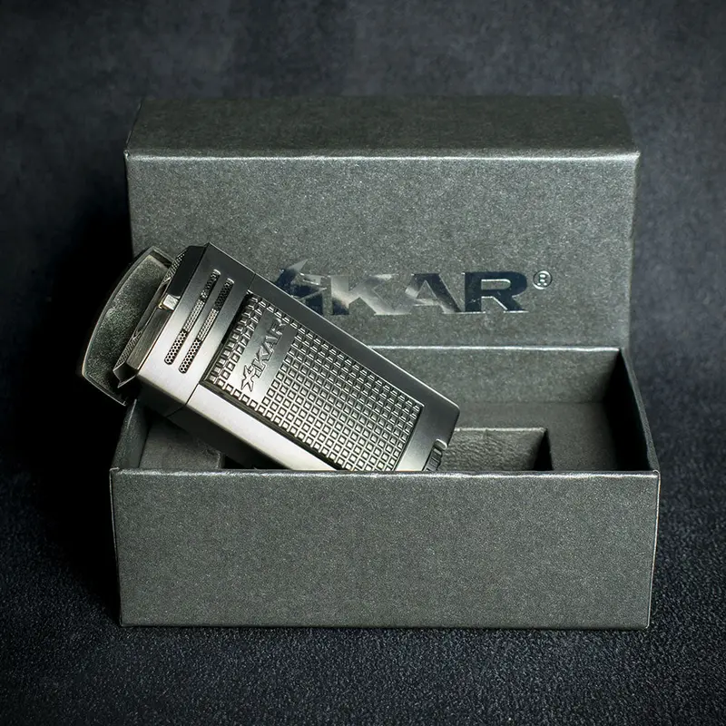 Xikar Ion Double Jet Flame Cigar Lighter - Gunmetal (607Gm) 2