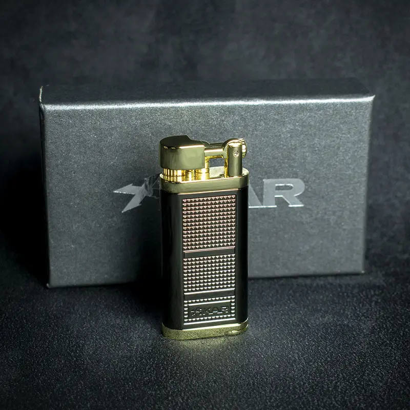Xikar Pipeline Pipe Lighter - Black/Gold 1
