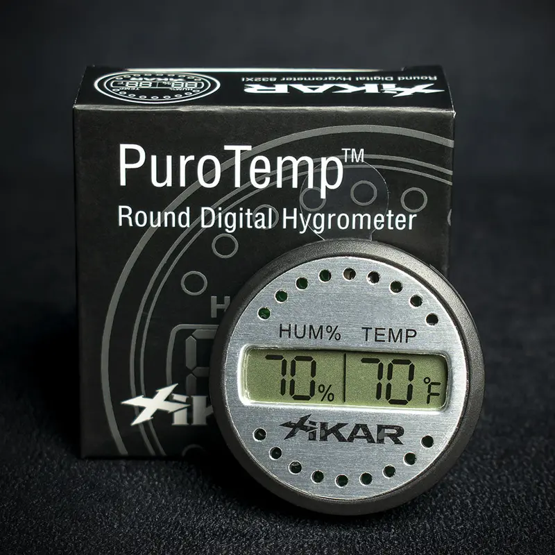 Xikar Purotemp Digital Round Cigar Hygrometer 832Xi 1