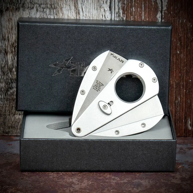 Xikar Xi-1 Silver 100Sl Double Blade Guillotine Cigar Cutter 2