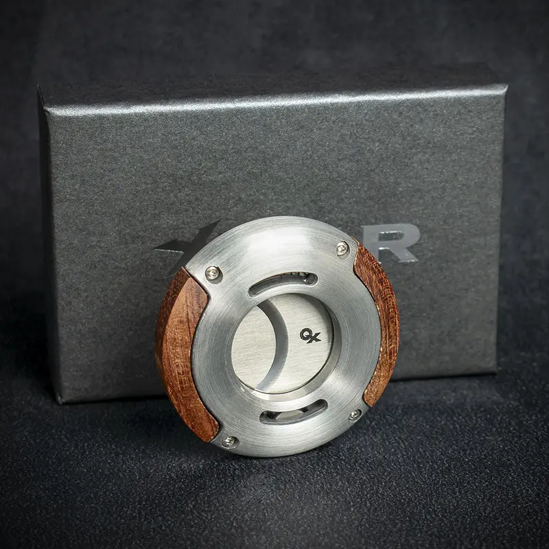 Xikar Xo Redwood Double Blade Guillotine Cigar Cutter 1