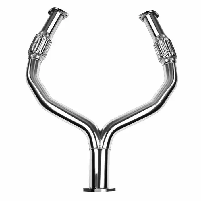 Y Pipe Downpipe Exhaust For 2008-2016 Nissan 370Z Z34 / Infiniti G37 V36 Vq37vhr 3.7L 2