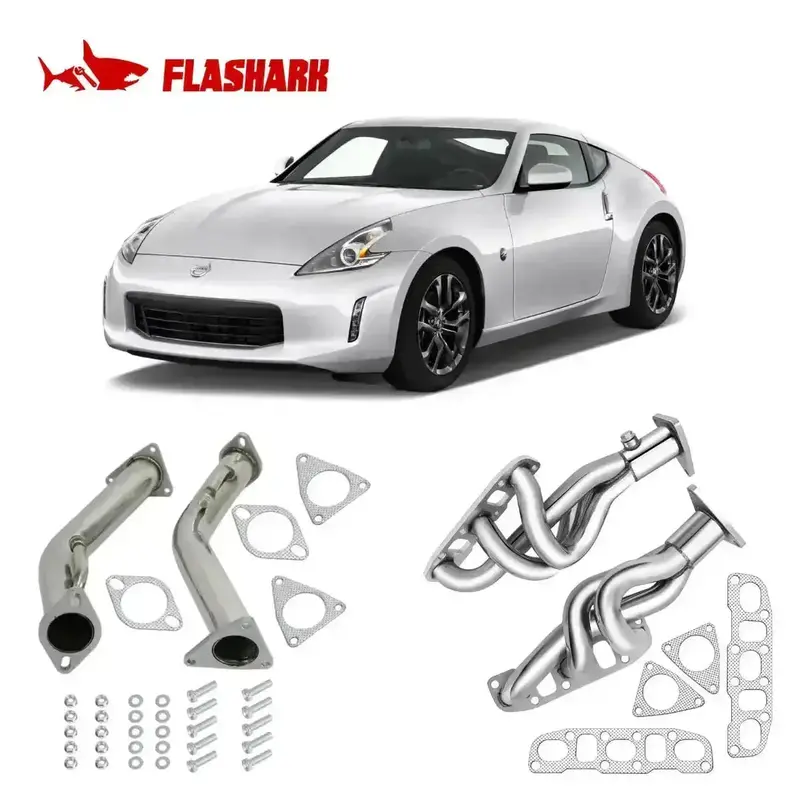 Y Pipe Downpipe Exhaust For 2008-2016 Nissan 370Z Z34 / Infiniti G37 V36 Vq37vhr 3.7L 4