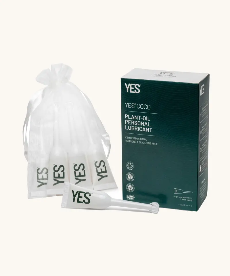 Yes Coco Oil-Based Lubricant - 6 Pack Applicator 1