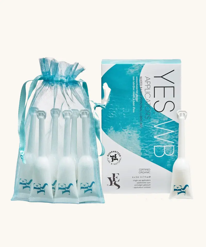 Yes Organic Water-Based Lubricant - 6 Pack Applicator 1