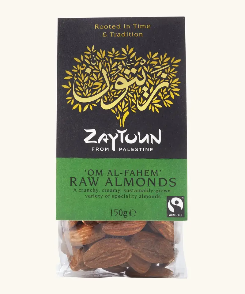 Zaytoun Fairtrade Raw Almonds - 150G 1
