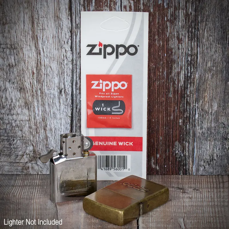 Zippo Lighter Maintenance - Replacement Wick 1